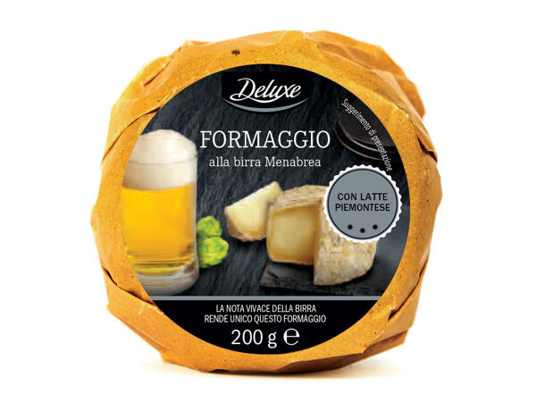 Cheese with Menabrea Beer