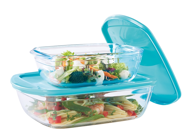Plats en verre