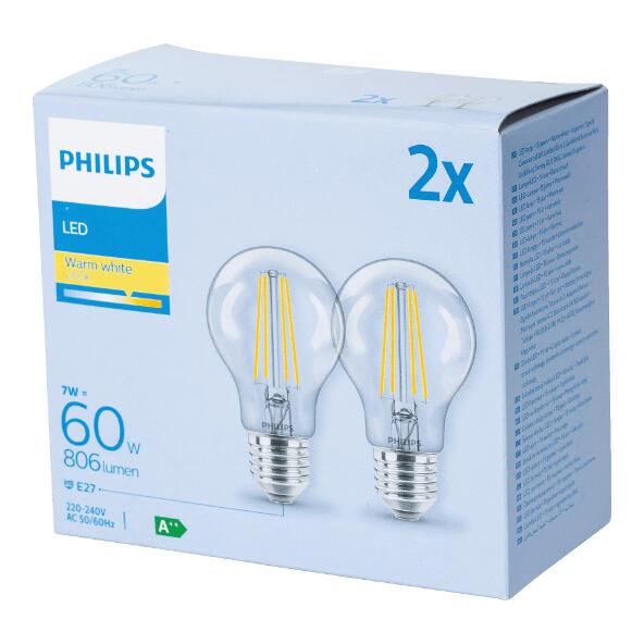 PHILIPS(R) Ampoules LED, 2 pcs