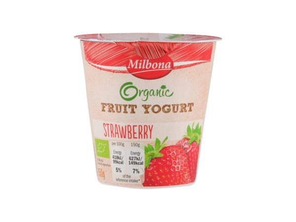 Milbona ORGANIC FRUIT YOGURT