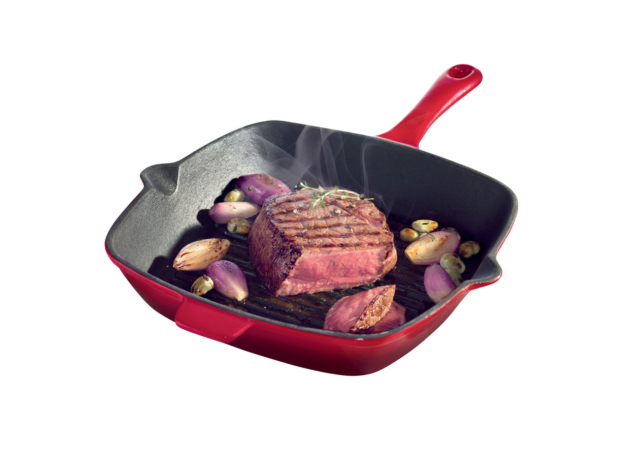 ERNESTO Cast Iron Grill Pan