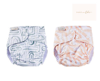 Bare and Boho Reusable Cloth Nappy 1pk