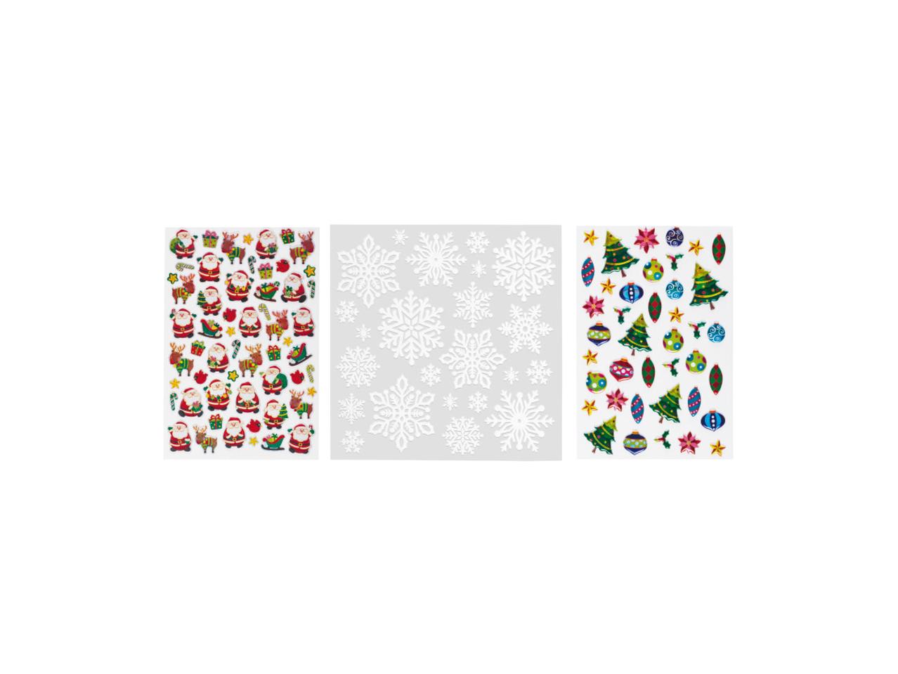 MELINERA Christmas Wall Sticker Set
