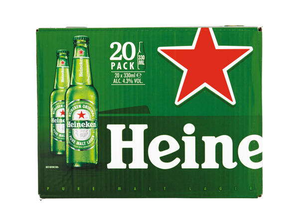 Heineken Lager Beer 4.3%