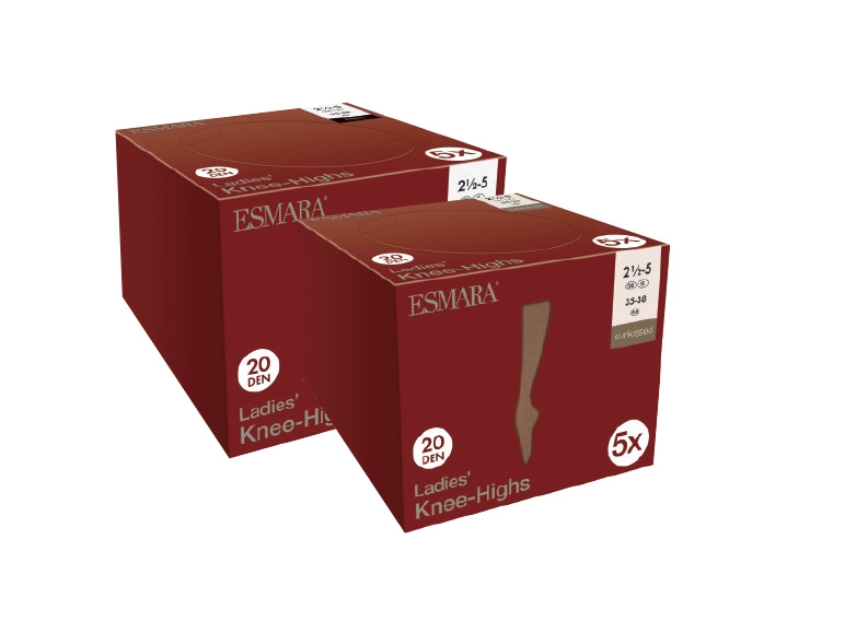 ESMARA Ladies' Knee Highs