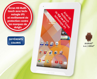 Tablette numérique avec GPS 17,8 cm (7") MEDION(R) LIFETAB(R)