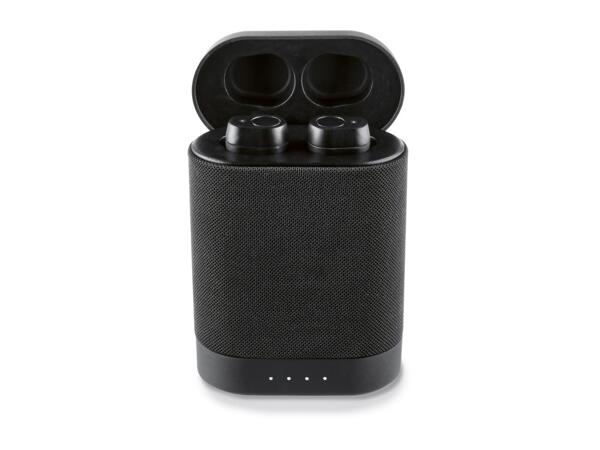 Silvercrest Wireless In-Ear Headphones With Speaker Case