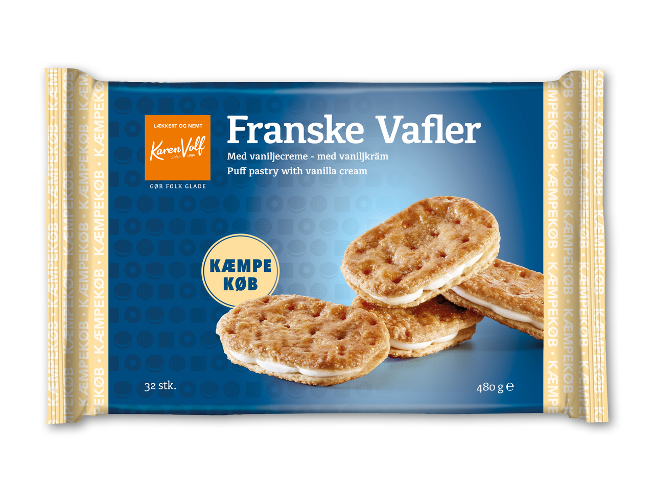 KAREN VOLF Franske vafler