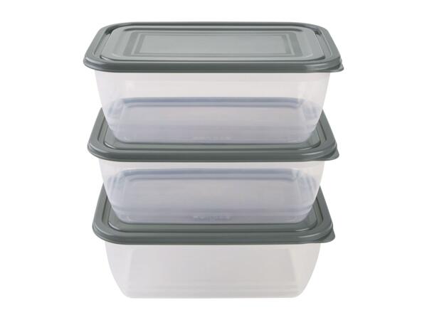 Livarno Home Food Storage Containers - Set of 3