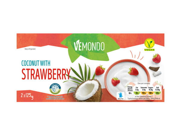 Vemondo 2 Vegan Coconut Pots
