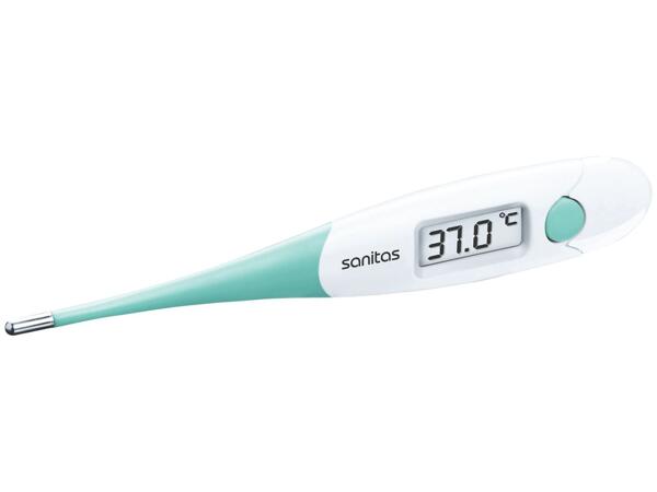 Flexible digital thermometer