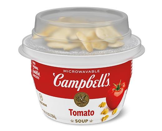 Campbell's 
 Double Noodle or Classic Tomato Crunch Bowl