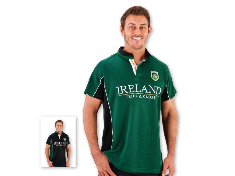 Men's Stub Collar Rugby Shirt