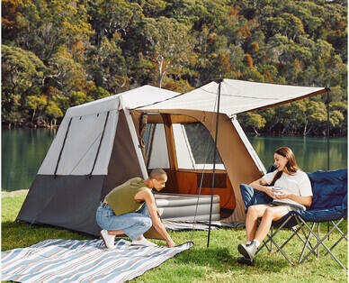 Instant Up 6 Person Cabin Tent
