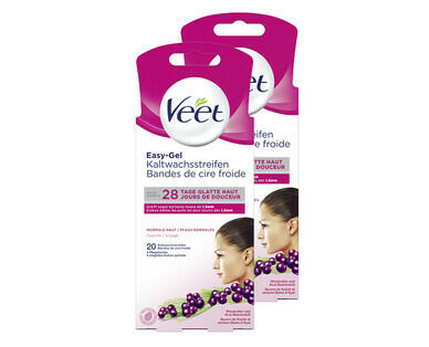 VEET 
 STRISCE DI CERA A FREDDO PER IL VISO