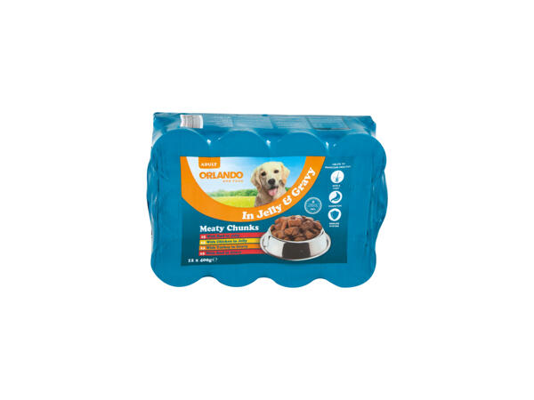 Dogfood Chunks in Gravy/Jelly
