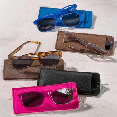 Lesebrille mit Sonnenclip