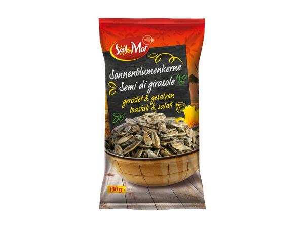 Giant roasted and salted sunflower seeds