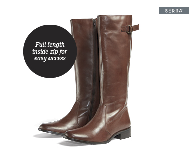 LADIES LEATHER BOOTS