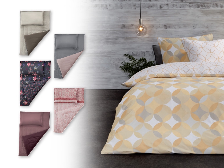 MERADISO Microfibre Sateen Reversible Bedlinen