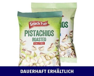 SNACK FUN 
 PISTAZIENKERNE GESCHÄLT