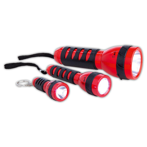LED-Taschenlampen "Power" 3er-Set