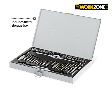 TAP & DIE SET 34PC