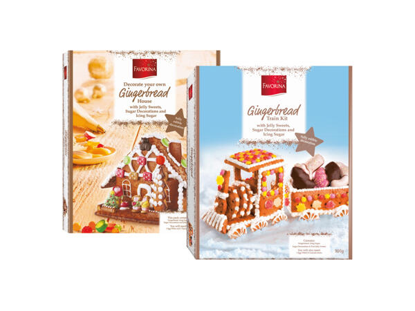 Pepparkakståg/- hus