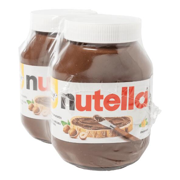 NUTELLA(R) 				Haselnussaufstrich, 2 St.