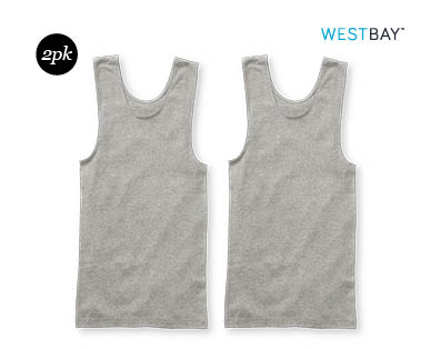 Mens Singlet 2pk