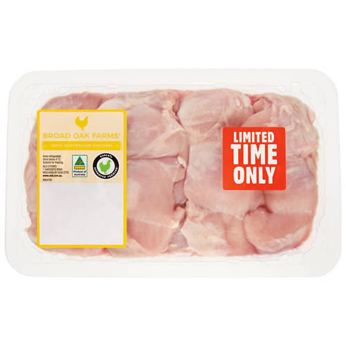 Boneless RSPCA Approved Chicken Drumstick Fillets Bulk Pack per kg