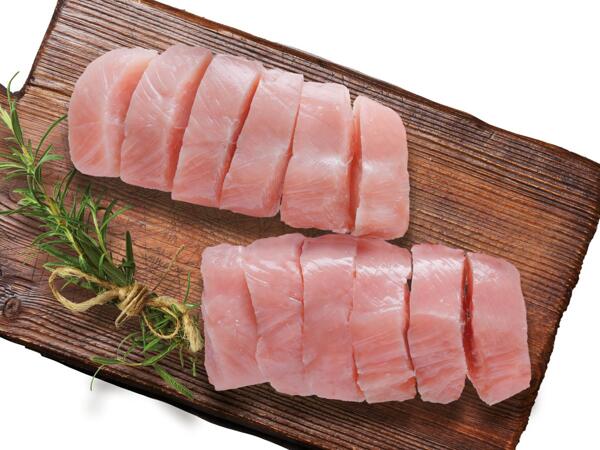 Frische Puten Mini-Steaks