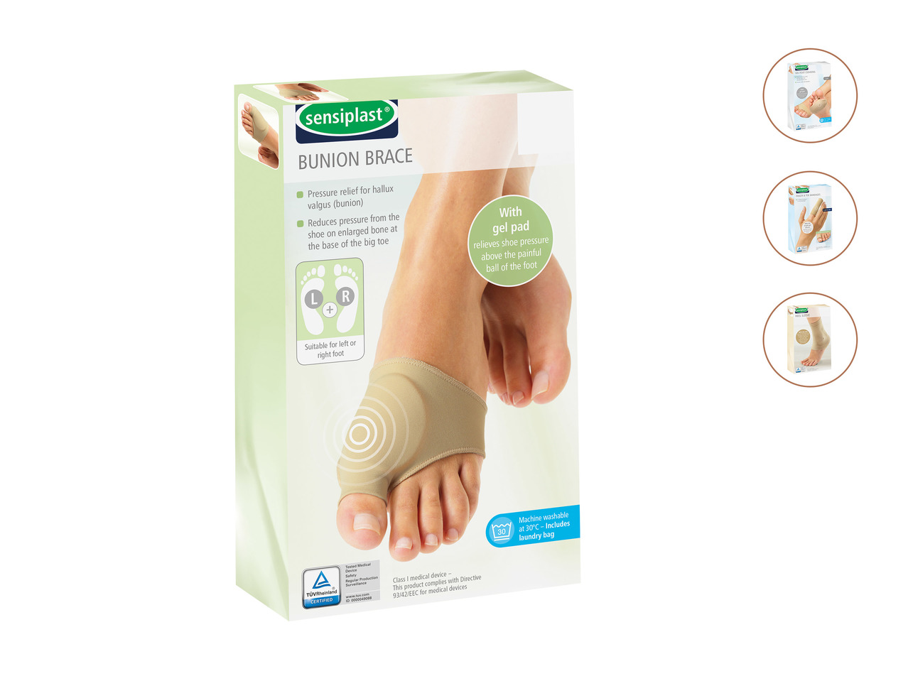 Sensiplast Gel Padded Support Bandages1