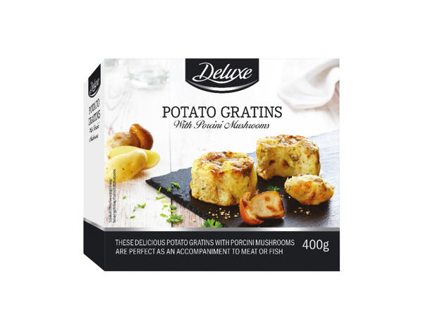 Potatisgratäng med svamp