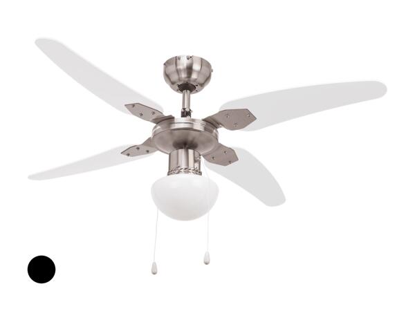 Ventilateur de plafond avec luminaire LED