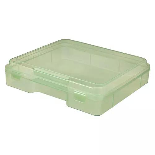 2 Pack Document Storage Boxes, Green