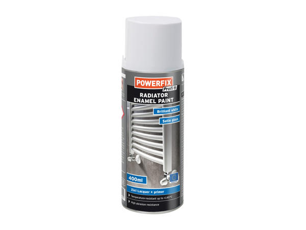 Powerfix Profi Clear Lacquer or Radiator Enamel Paint1