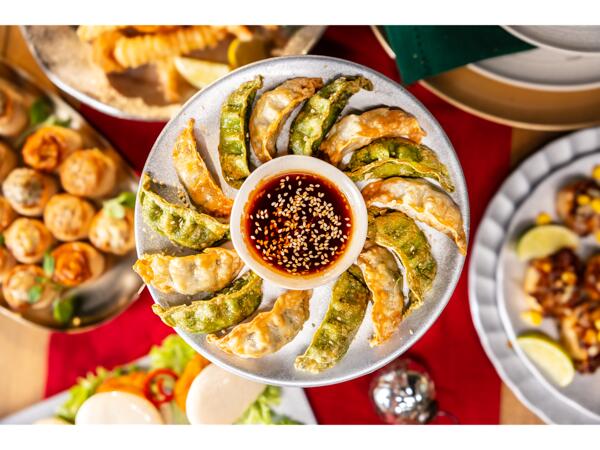 Gyoza with Dip