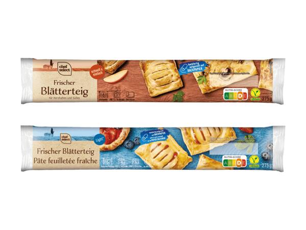 Frischer Blätterteig