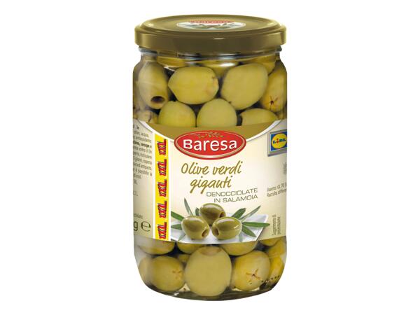 Giant Pitted Green Olives
