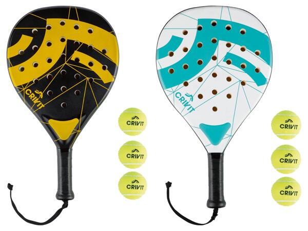 Padelracket, set
