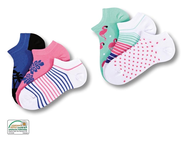 Socquettes, 3 paires