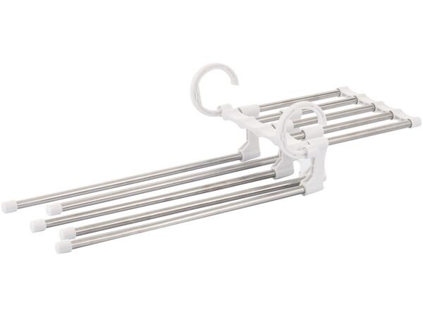 Space-saving coat hanger for trousers
