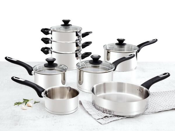Stainless Steel Pan Set