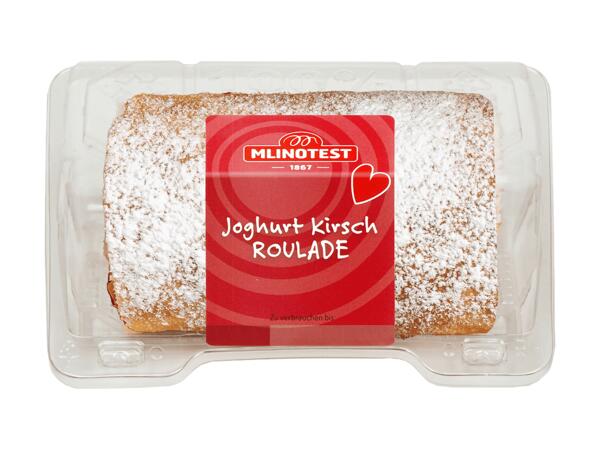 Joghurt Kirsch Roulade