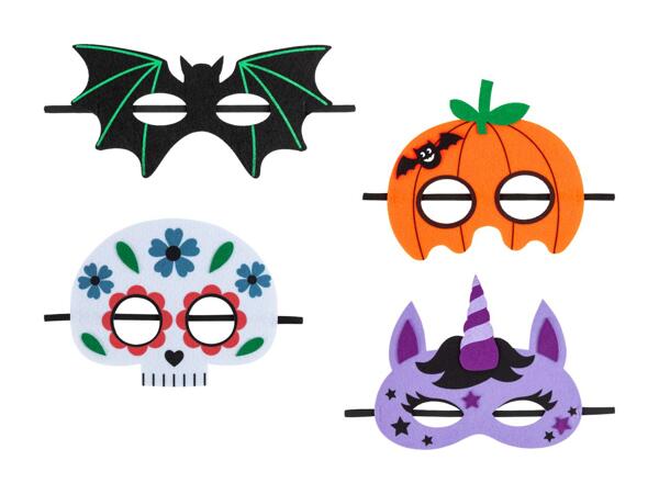 Masque en feutre pour Halloween pour enfant