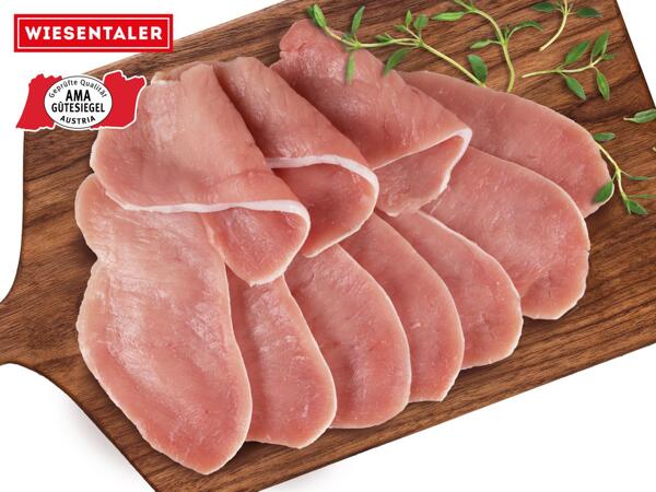 Frische Karree-Steaks extra dünn