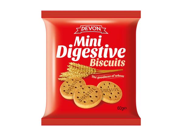 Mini digestive biscuits