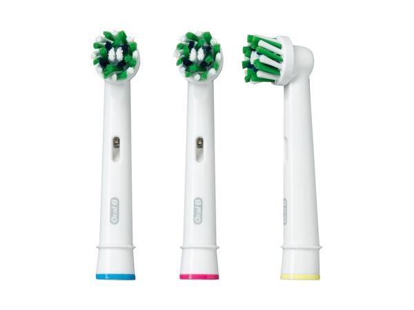 Brosses enfichables Oral-B Cross Action, set de 3