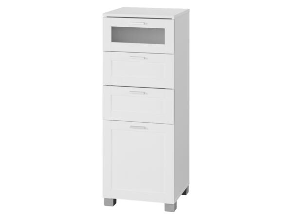 Bathroom Cabinet with 4 Drawers